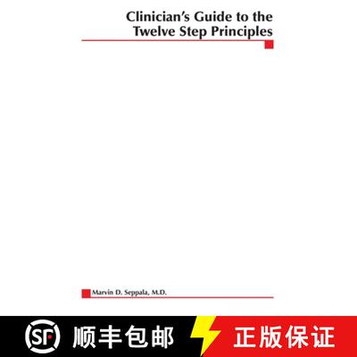 【3-4周达】Clinician's Guide to the 12 Step Principles [9780071347181]