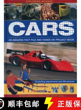【3-4周达】Exploring Science: Cars: An Amazing Fact File and Hands-On Project Book [9781861476425]