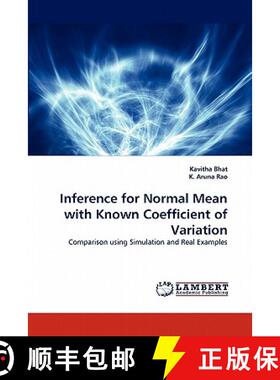 预订 Inference for Normal Mean with Known Coefficient of Variation [9783843392327]