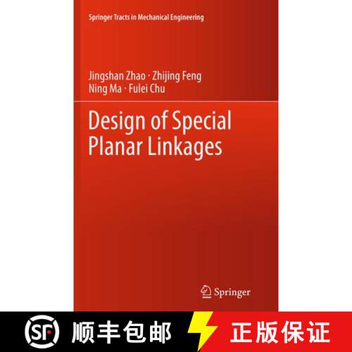 【3-4周达】Design of Special Planar Linkages (Softcover reprint of the original 1st ed. 2014) [9783662513538]