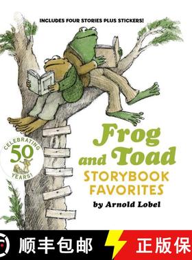 【3-4周达】Frog and Toad Storybook Favorites: All 4 Books From the Classic Animal Friendship and Adve... [9780062883124]