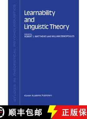 【3-4周达】Learnability and Linguistic Theory [9780792305583]