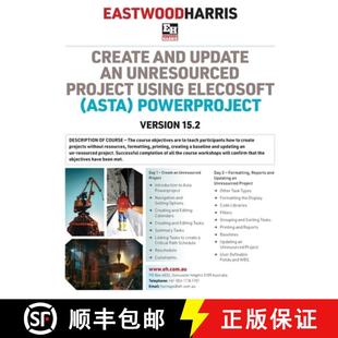 Version Unresourced Update Create 15.2 Powerproject Project ... Elecosoft and Asta 4周达 9781925185751 using