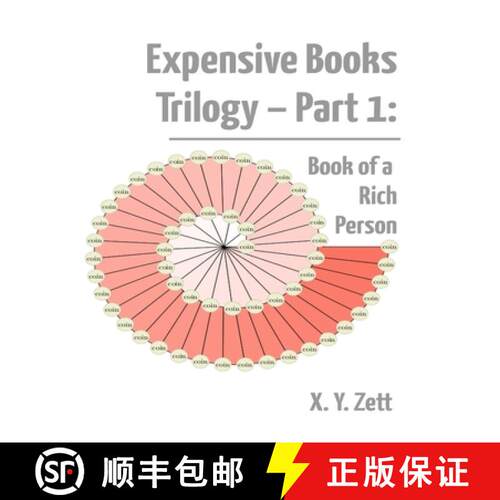 【3-4周达】Expensive Books Trilogy - Part 1: Book of a Rich Person [9781365707704]