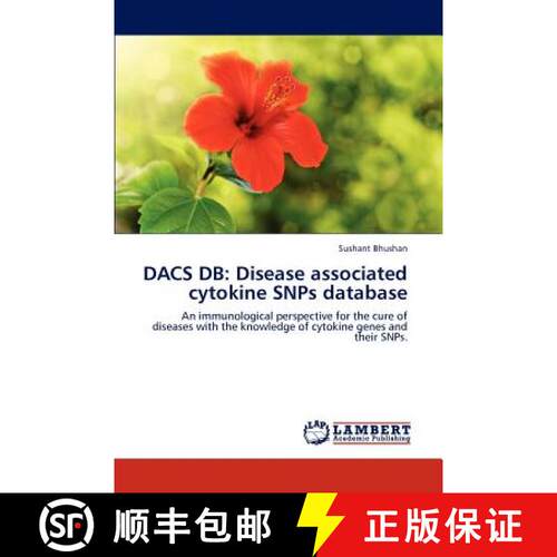 预订 Dacs DB: Disease associated cytokine SNPs database [9783846581469]