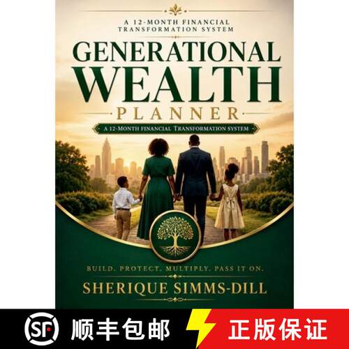 【3-4周达】Generational Wealth Planner: A 12 Month Financial Transformation System [9798235880702]