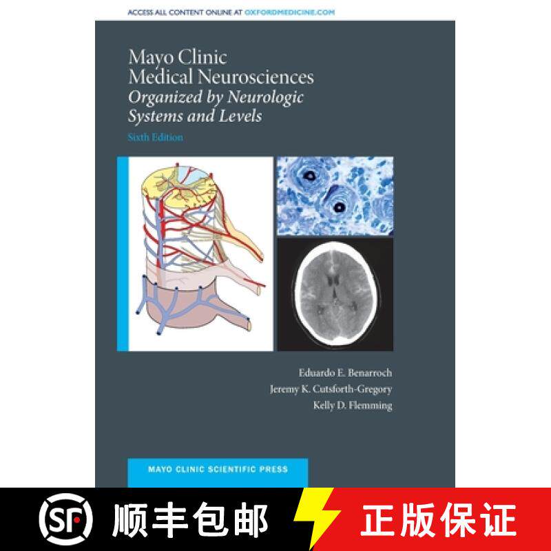 【3-4周达】Mayo Clinic Medical Neurosciences: Organized by Neurologic System and Level [9780190209407]