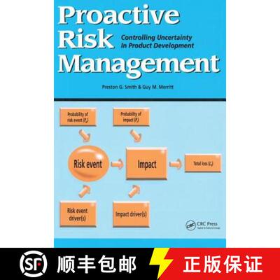 【3-4周达】精装 Proactive Risk Management: Controlling Uncertainty in Product Development [9781138438743]