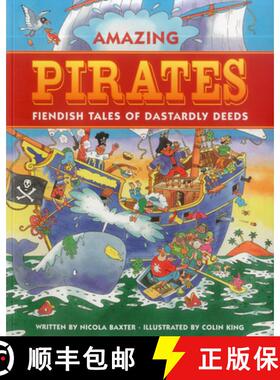 【3-4周达】Amazing Pirates: Fiendish Tales of Dastardly Deeds [9781843228028]