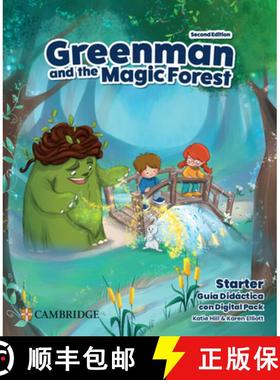 【3-4周达】Greenman and the Magic Forest Starter Teacher's Book Castellano with Teacher's Digital Pack [9781009219440]