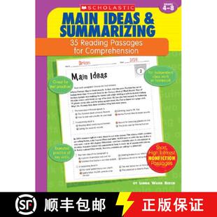 9780439554121 C... Main 4周达 Ideas Passages Reading Summarizing for Comprehension