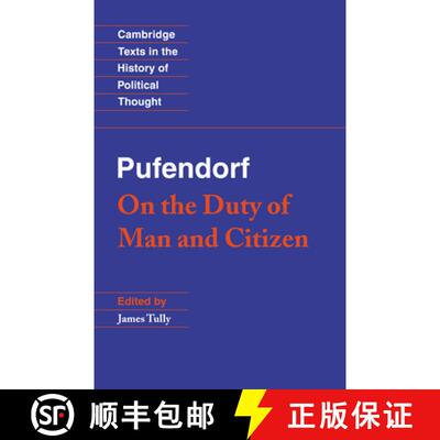 【3-4周达】Pufendorf: On the Duty of Man and Citizen according to Natural Law: - Pufendorf: On the Du... [9780521359801]