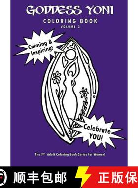 【3-4周达】Goddess Yoni Coloring Book - Volume 3 [9780359262045]