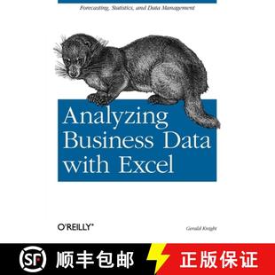 Statistics with 4周达 9780596100735 Data Business Excel Management and Forecasting Analyzing