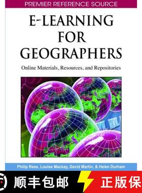 【3-4周达】E-Learning for Geographers: Online Materials, Resources, and Repositories [9781599049809]