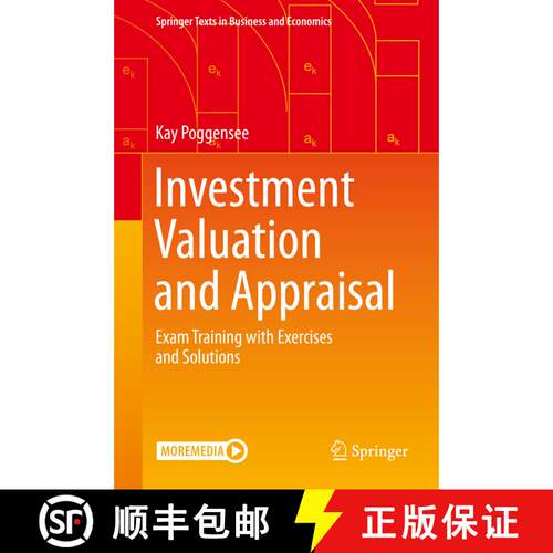 【3-4周达】精装 Investment Valuation and Appraisal : Exam Training with Exercises and Solutions [9783658330446]