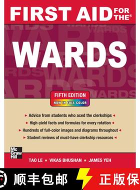 【3-4周达】First Aid for the Wards, Fifth Edition [9780071768511]