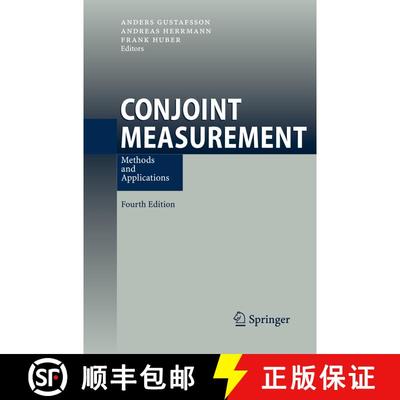 【3-4周达】Conjoint Measurement : Methods and Applications (4th ed. 2007) (4th ed. 2007) (4th ed. 2007) [9783540714033]