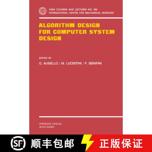 【3-4周达】Algorithm Design for Computer System Design [9783211818169]