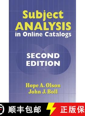 预订 Subject Analysis in Online Catalogs, 2nd Edition [9781563088001]