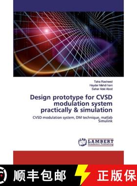 预订 Design prototype for CVSD modulation system practically & simulation [9783330336469]