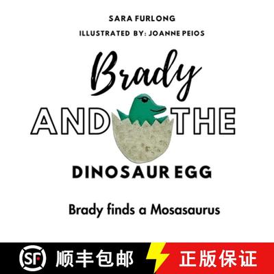 【3-4周达】Brady and the Dinosaur Egg- Brady finds a Mosasaurus [9781738747290]