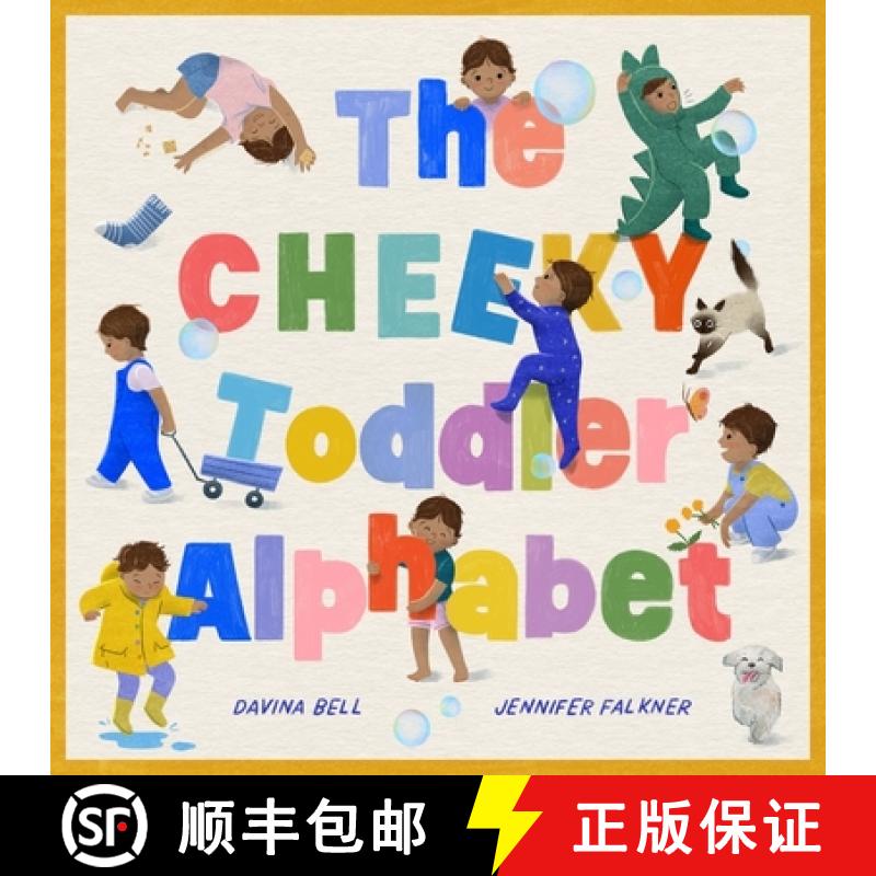 【3-4周达】The Cheeky Toddler Alphabet [9780734422101]