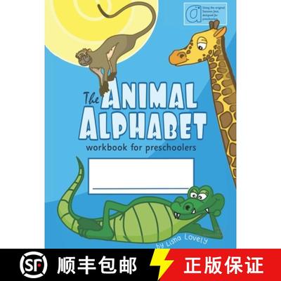 【3-4周达】The Animal Alphabet: Literacy Workbook for Preschoolers [9780797806429]