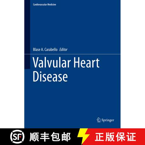 【3-4周达】精装 Valvular Heart Disease [9781447128397]