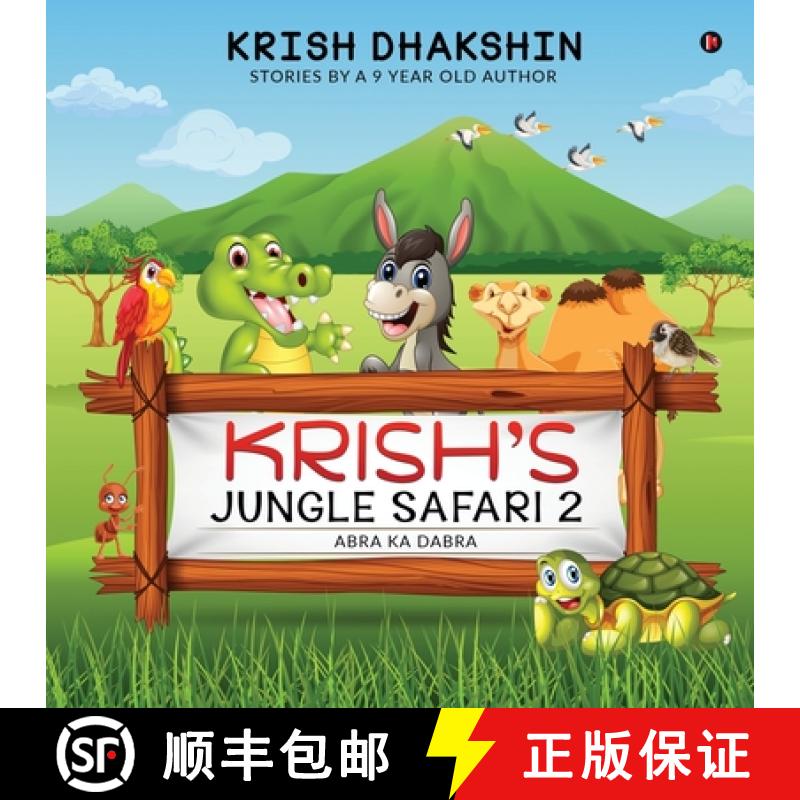 【3-4周达】Krish's Jungle Safari 2: Abra ka Dabra [9781646507245]