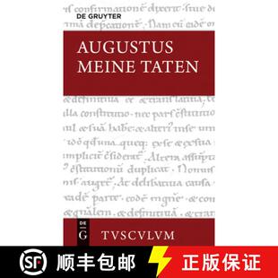 Res Gestae Divi 预订 9783110367614 Taten Augusti Meine