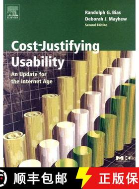 【3-4周达】Cost-Justifying Usability: An Update for the Internet Age [9780120958115]