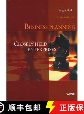 预订 Drake's Business Planning: Closely Held Enterprises, 3D [9780314271846]