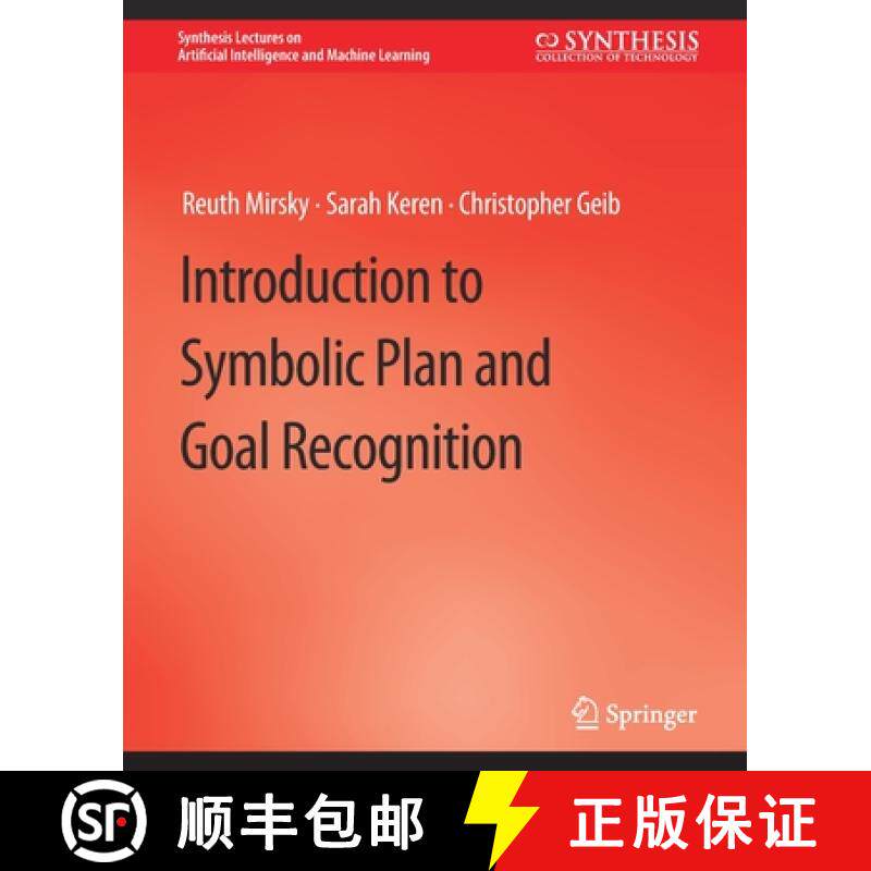 【3-4周达】Introduction to Symbolic Plan and Goal Recognition [9783031004612]