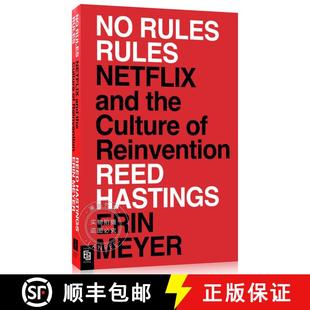 【3-4周达】不拘一格 美版简装 No Rules Rules: Netflix and the Culture of Reinvention [9781984881885]