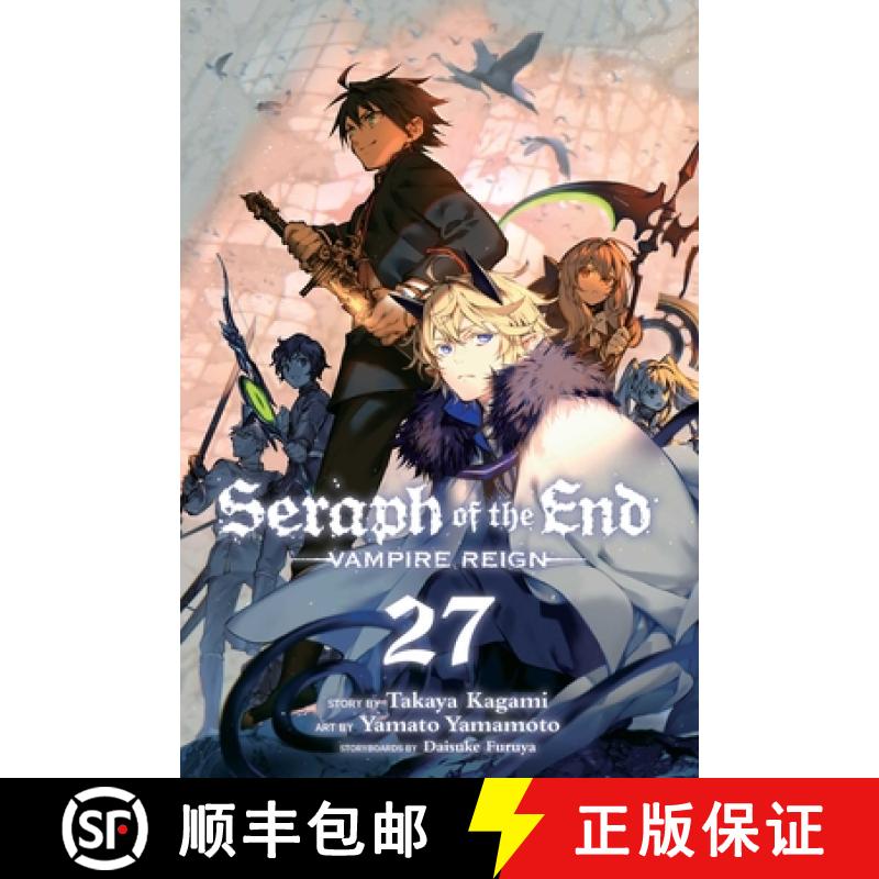 【2-3周达】Seraph of the End, Vol. 27 : Vampire Reign [9781974738632]