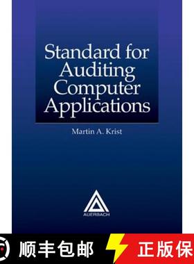 【3-4周达】Standard for Auditing Computer Applications [With 3.5 Diskette] [9780849399831]