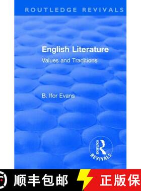 【3-4周达】精装 Routledge Revivals: English Literature (1962): Values and Traditions [9781138501102]