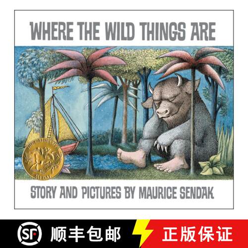 【3-4周达】Where the Wild Things Are: A Caldecott Award Winner [9780064431781]