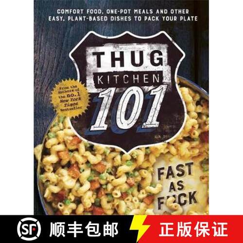 【3-4周达】精装 Thug Kitchen 101: Fast as F*ck [9780751562309]