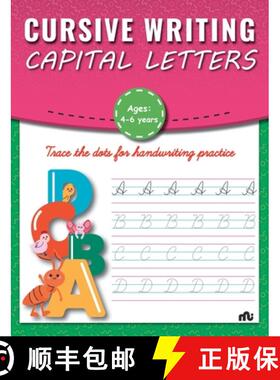 【3-4周达】Cursive Writing Capital Letters: Capital Letters [9789355206602]