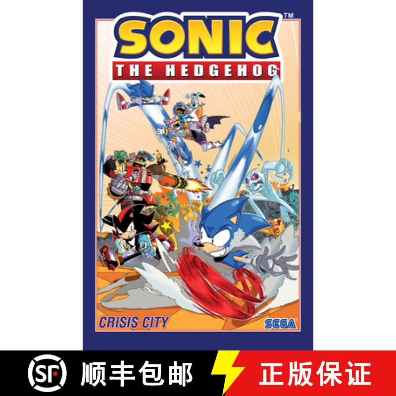 【3-4周达】Sonic The Hedgehog, Volume 5: Crisis City [9781684056170]