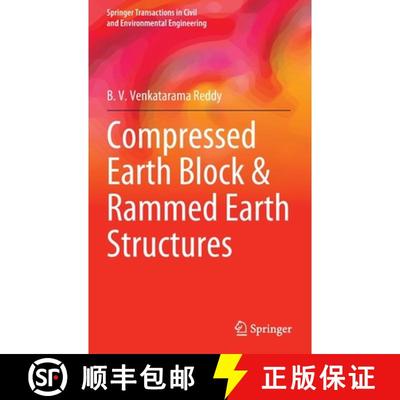 【3-4周达】Compressed Earth Block & Rammed Earth Structures [9789811678769]