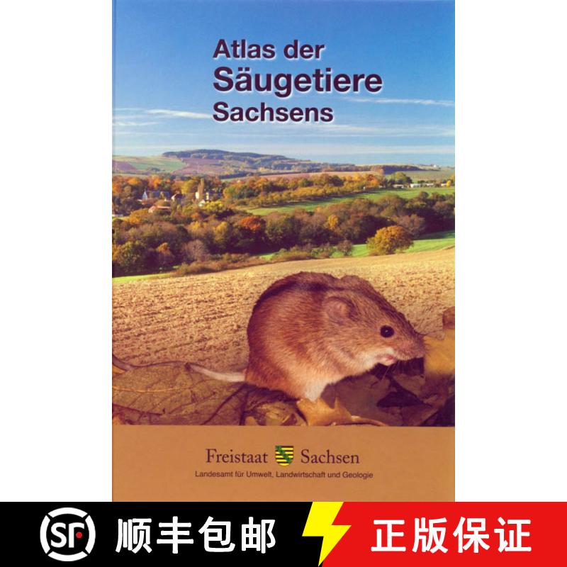 预订 Atlas der Säugetiere Sachsens [Atlas of Saxony Mammals] [9783000275555]