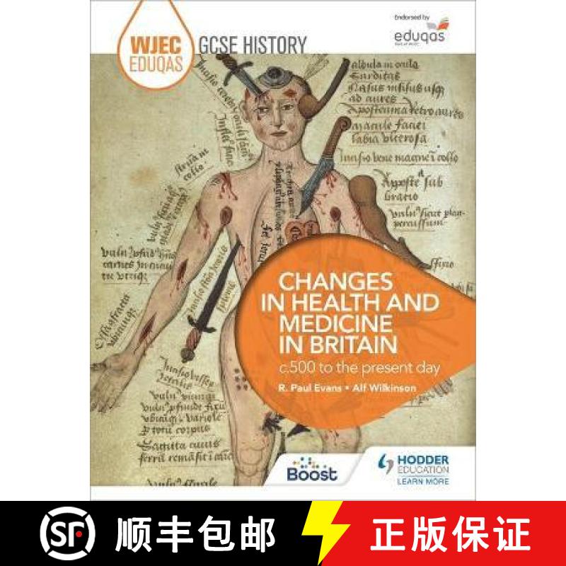 【2-3周达】WJEC Eduqas GCSE History: Changes in Health and Medicine in Britain, c.500 to the present day [9781471868177]