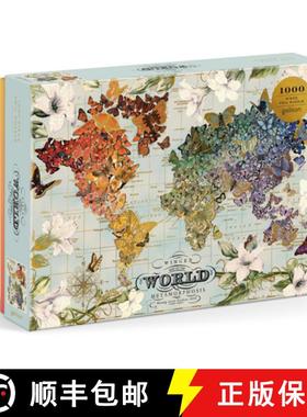 【3-4周达】Wendy Gold翅膀变形记1000片拼图 Wendy Gold Winged Metamorphosis [9780735384651]