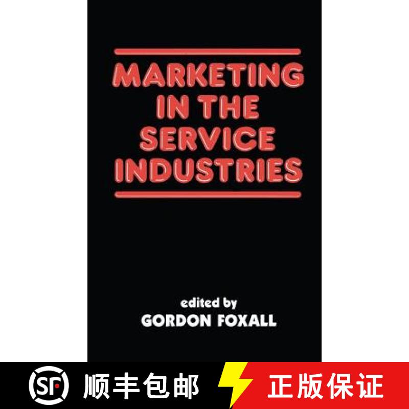 【3-4周达】Marketing in the Service Industries: Marketing Service Inds [9780415761185]