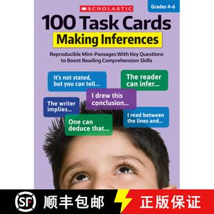 Reproducible Questions Mini Passages Task Making 9781338603163 Boost ... 100 Cards Inferences Key with 4周达