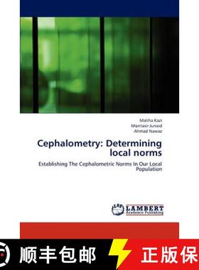 预订 Cephalometry: Determining Local Norms [9783659299919]