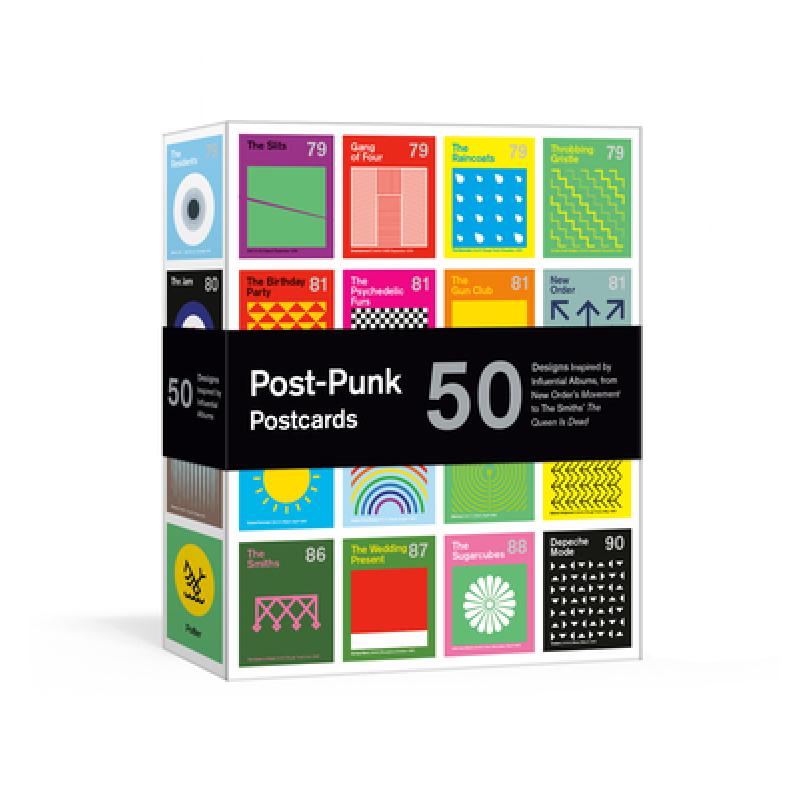 Post-Punk Postcards: 50 Designs Inspired by Influential Albums, from New Order's Movement to the Smit... [9781984826107]
